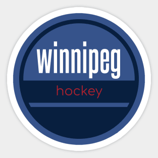 winnipeg jets hockey Sticker